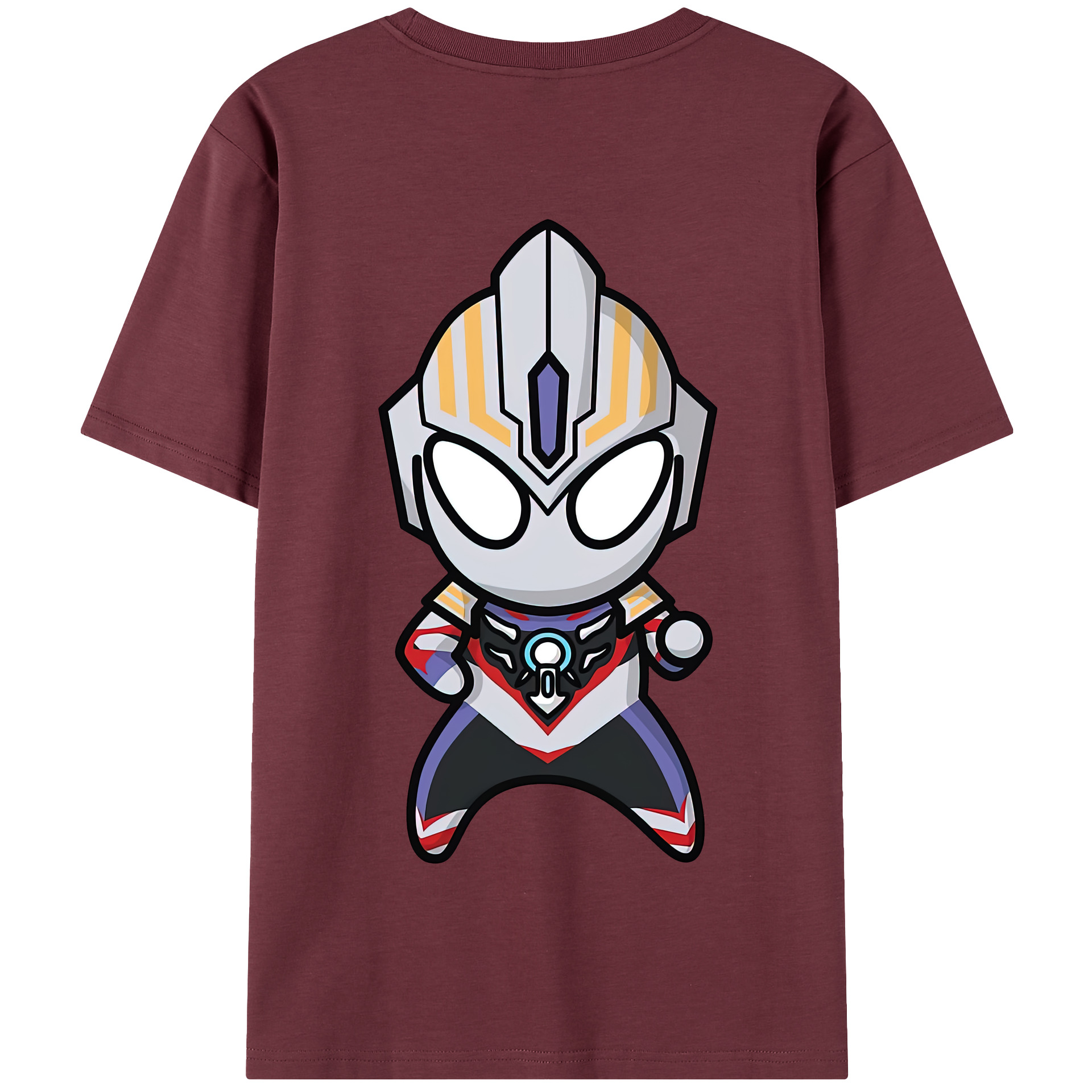 （画像用） ウルトラマン Ultraman 綿100％半袖Tシャツ（背面プリント）